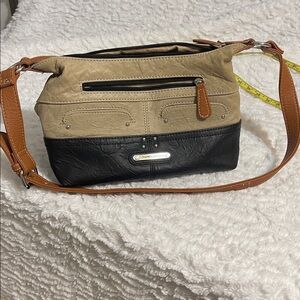 Tan Leather Stone Mountain  Bag